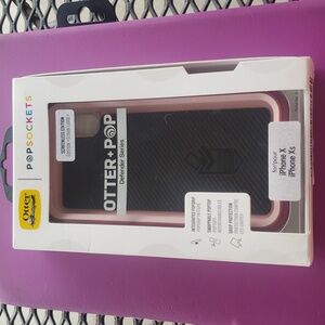 Otter + Pop Defender Series iPhone X and iPhone Xs